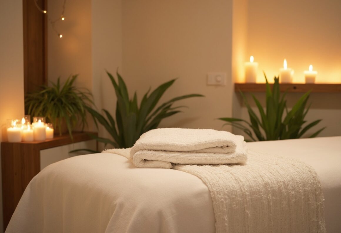 salle de massage relaxante